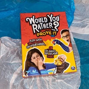 would you rather… prove it? game.
